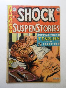 Shock Suspenstories #12 FR/GD Condition 3 in spine split