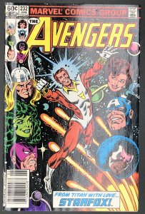 The Avengers #232 (1983) Newsstand