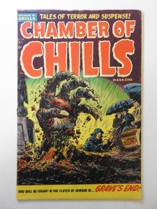 Chamber of Chills Magazine #24 (1954) GD+ Condition see description