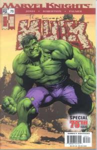 Incredible Hulk (2000 series)  #75, NM (Stock photo)