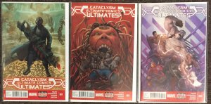 Cataclysm Ultimate Comics Ultimates # 1 2 3 Marvel Complete Set Nm