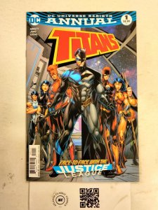 Titans annual #1 VF-NM DC Comics comic book 32 JW65