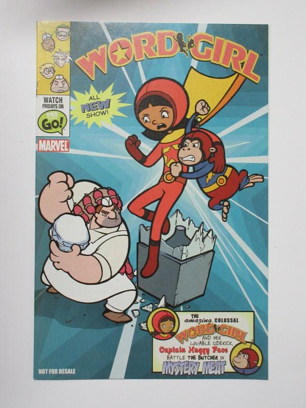 Word Girl (PBS Marvel 2011) #1 Rare Superhero Comic Book