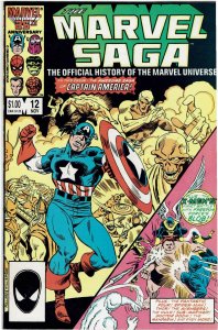 The Marvel Saga The Official History of the Marvel Universe #12 NM-