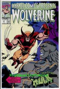 MARVEL COMICS PRESENTS #57, NM, Wolverine vs Hulk, Keown, more in store