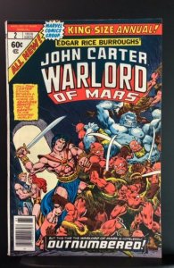 John Carter Warlord of Mars Annual #2 (1978)