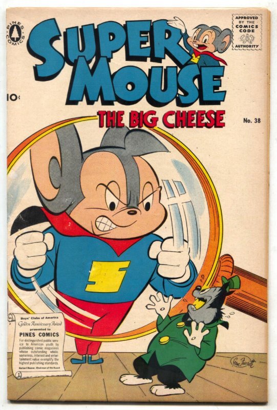 Supermouse #38 1957- Funny Animal comic FN