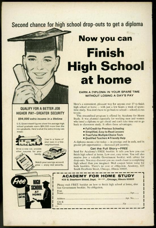 BLAZING SIX-GUNS #1 1971 WESTERN SKYWALD COMICS REDMASK FN