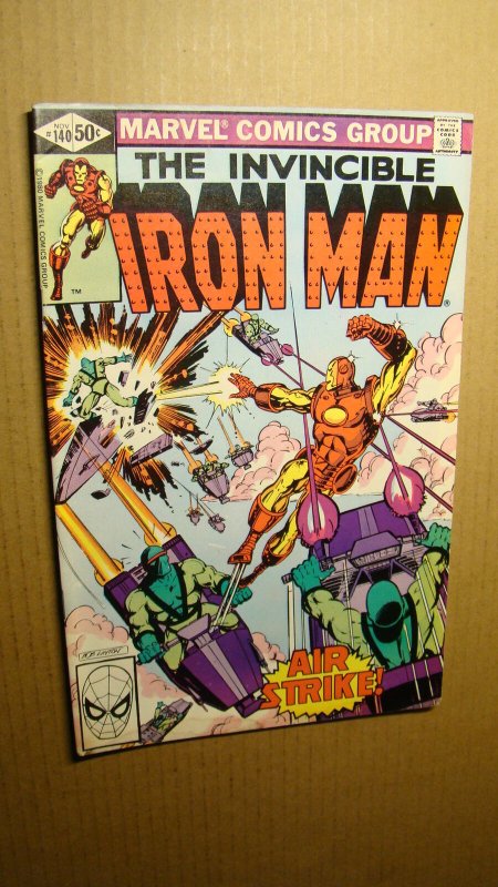 IRON MAN 140 *NICE COPY* VS FORCE 1ST APPEARANCE? MARVEL