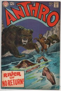 ANTHRO #5, FN/VF, River of No Return, Silver age, DC , 1969, Howie Post