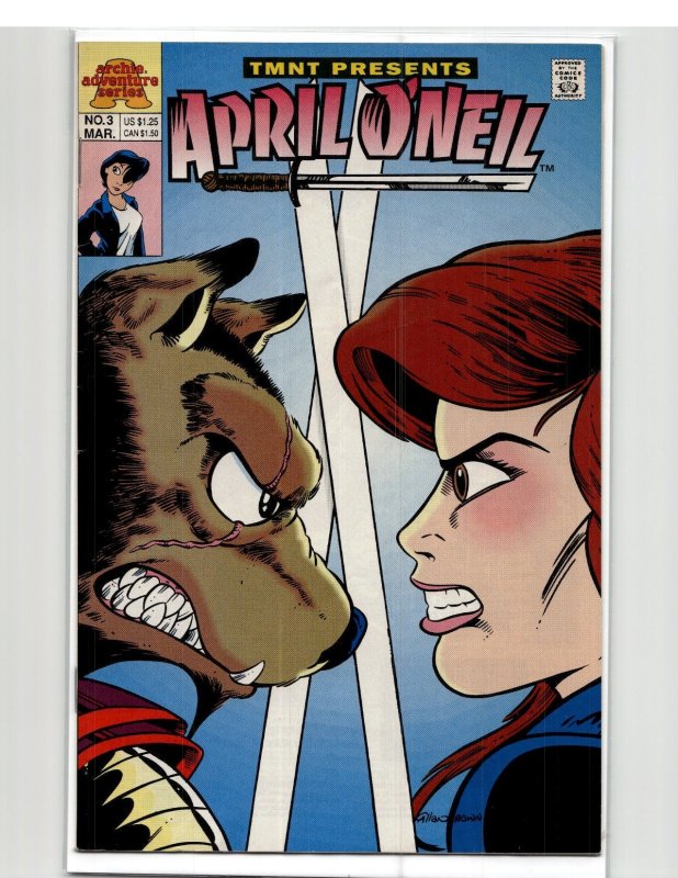 Teenage Mutant Ninja Turtles Present: April O'Neil #3 (1993)