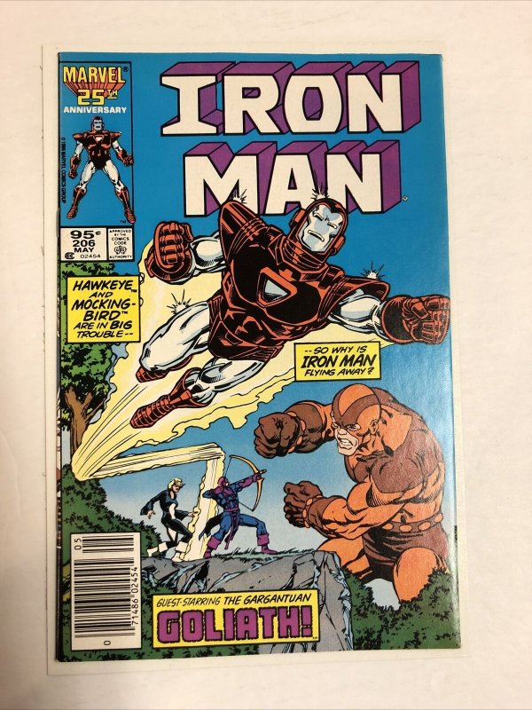 Iron Man (1986) # 206 (VF/NM) | Canadian Price Variant CPV
