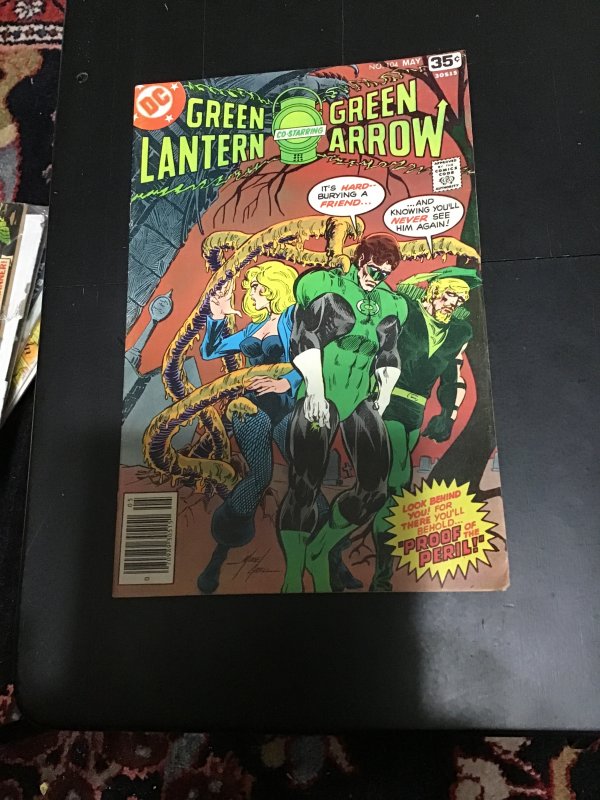 Green Lantern #104 (1978) Death of Airwave II! High-grade! VF/NM  Wow!