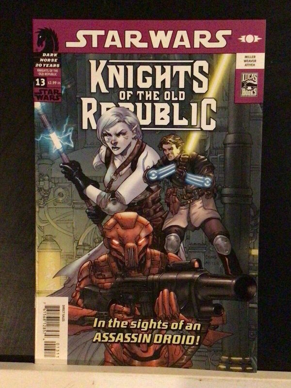 STAR WARS KNIGHTS OF THE OLD REPUBLIC #13 (2007 DARK HORSE) 761568128574