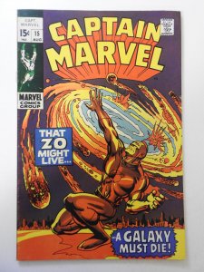 Captain Marvel #15 (1969) VF- Condition!
