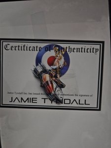 DAUGHTERS OF EDEN #1 - TYNDALL - MARIO COSPLAY - VIRGIN VARIANT SIGNED W/COA