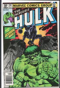 The Incredible Hulk #261 Newsstand Edition (1981) Hulk