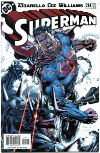 SUPERMAN #214, NM, Jim Lee, Brian Azzarello, 1987, more DC & SM in store