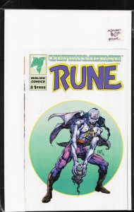 Rune #1 Ashcan Cover (1994) Rune