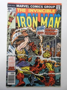 Iron Man #94 (1977) VG+ Condition