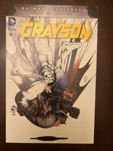 Grayson #18 Platt Superman Color Cover (2016) - NM