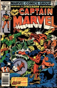 Captain Marvel #50 (1977) Captain Marvel [Key Issue]