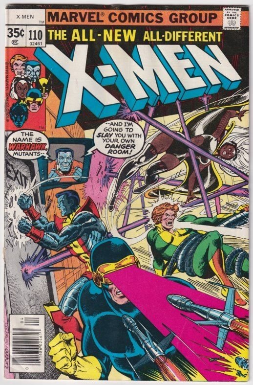 The X-Men #110 (1978) John Byrne artwork