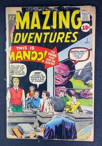 Amazing Adventures (1961) #2 PR (0.5) Jack Kirby Cover and Art
