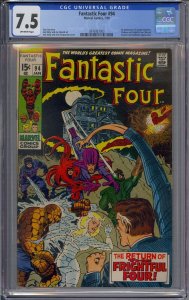 FANTASTIC FOUR #94 CGC 7.5 1ST AGATHA HARKNESS MEDUSA JACK KIRBY 7003