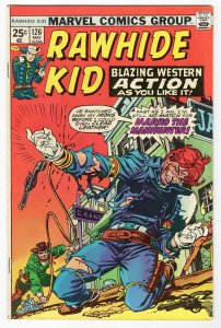 Rawhide Kid #126 VINTAGE 1975 Marvel Comics