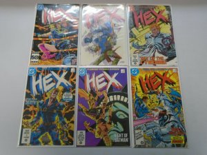 DC Sci-fi Western Hex set #1-18 8.0 VF (1985-87)