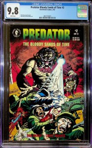 Predator: The Bloody Sands of Time #2 (1992) - CGC 9.8 - Cert#4657733001