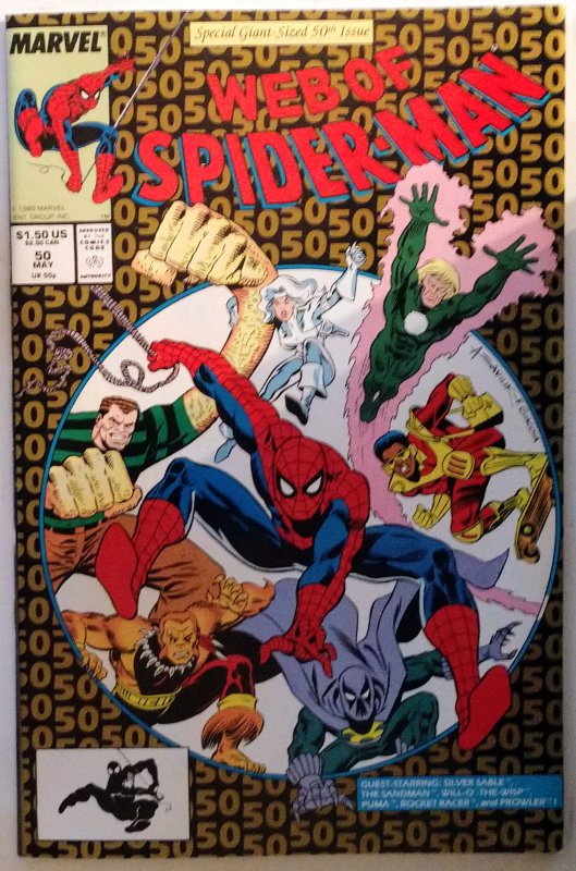 Web of Spider-Man #50 (VF/NM, 1989)