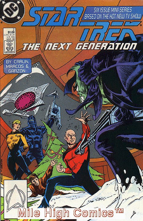 STAR TREK: THE NEXT GENERATION (1988 Series)  (DC) #2 Very Good Comics Book