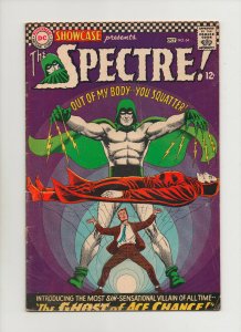 Showcase Comics #64 - The Spectre! Ghost Of Ace Chance! - (Grade 4.5) 1966
