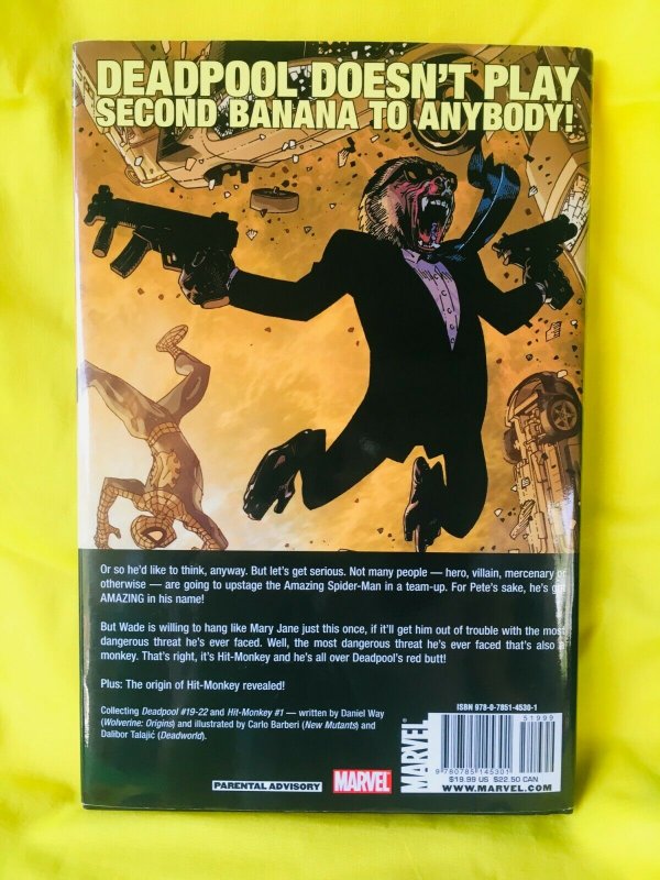 DEADPOOL VOL 4 Monkey Business HC (hardcover) Graphic Novel