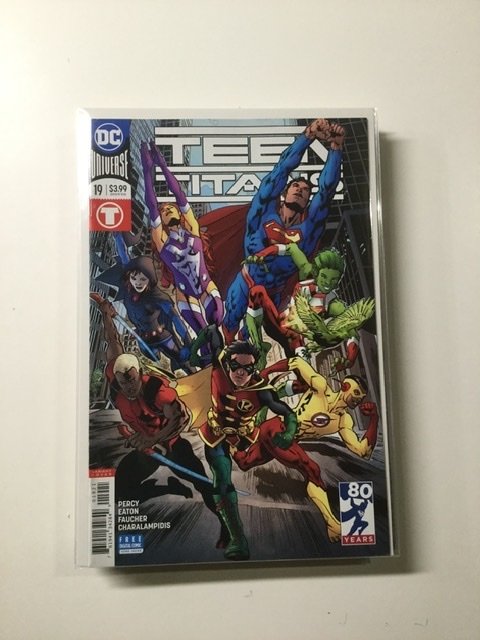 Teen Titans 19 Variant Edition Near Mint DC Comics HPA