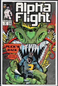 Alpha Flight #59 (1988) Alpha Flight [Key Issue]