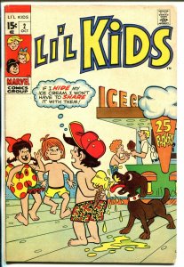 Li'L Kids #2 1970-Marvel-ice cream cone cover-classic issue-VG/FN