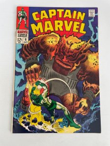 Captain Marvel # 6 VF/NM Comic Book Silver Age Kree 29 LI6