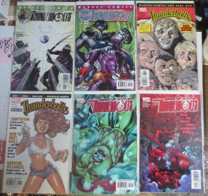 THUNDERBOLTS Lot of 63 books Marvel's Most Wanted Comics 1999-2012 VF-NM B&B 