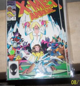 UNCANNY X-MEN ANNUAL  #8 1984   KITTY + DRAGON =FAIRYTALE NEW MUTANTS