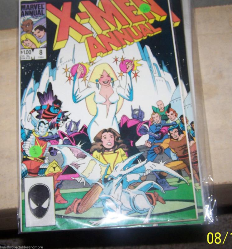 UNCANNY X-MEN ANNUAL  #8 1984   KITTY + DRAGON =FAIRYTALE NEW MUTANTS xmen