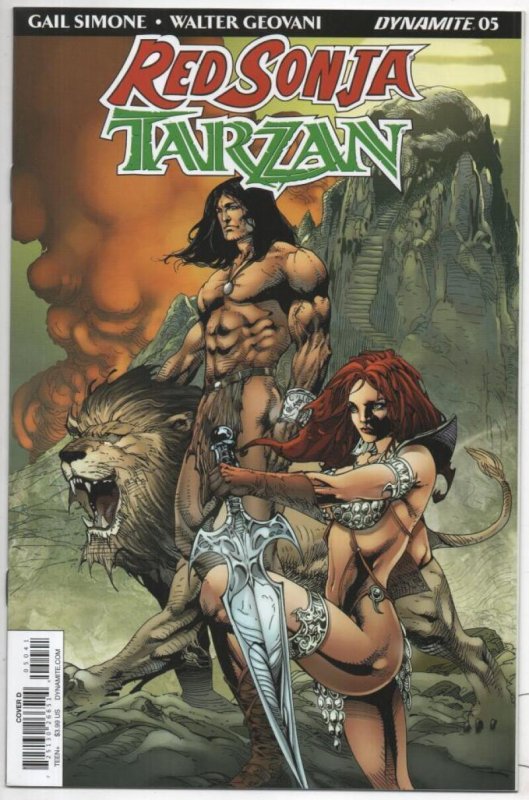 RED SONJA TARZAN #5 D, NM, Castro, 2018, more RS in store