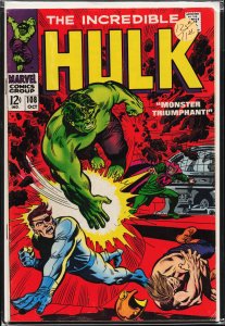 The Incredible Hulk #108 (1968) Hulk