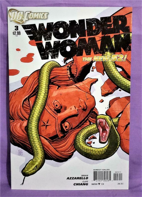 DC New 52 WONDER WOMAN #1 - 8 Brian Azzarello Cliff Chiang (DC, 2011)!