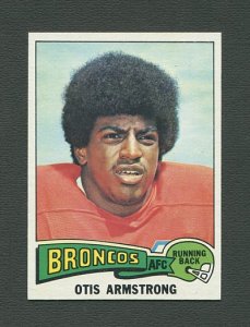 1975 Topps Football /  Otis Armstrong #350 /  NM-MT