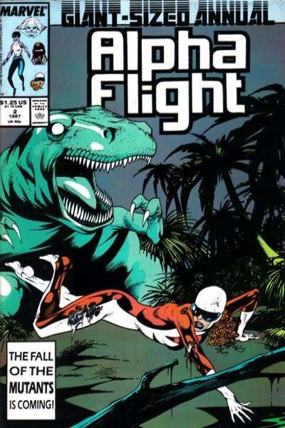 Alpha Flight (1983 series) Annual #2, NM- (Stock photo)