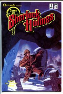 Cases of Sherlock Holmes #1 1986-Renegade Press-1st issue-Arthur Conan Doyle-VF