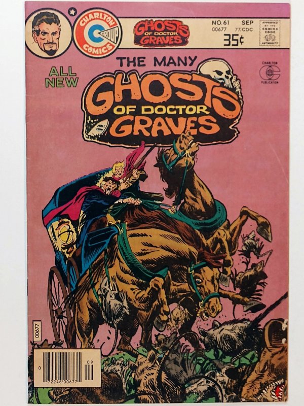 Many Ghosts of Dr. Graves #61 (5.0, 1977)